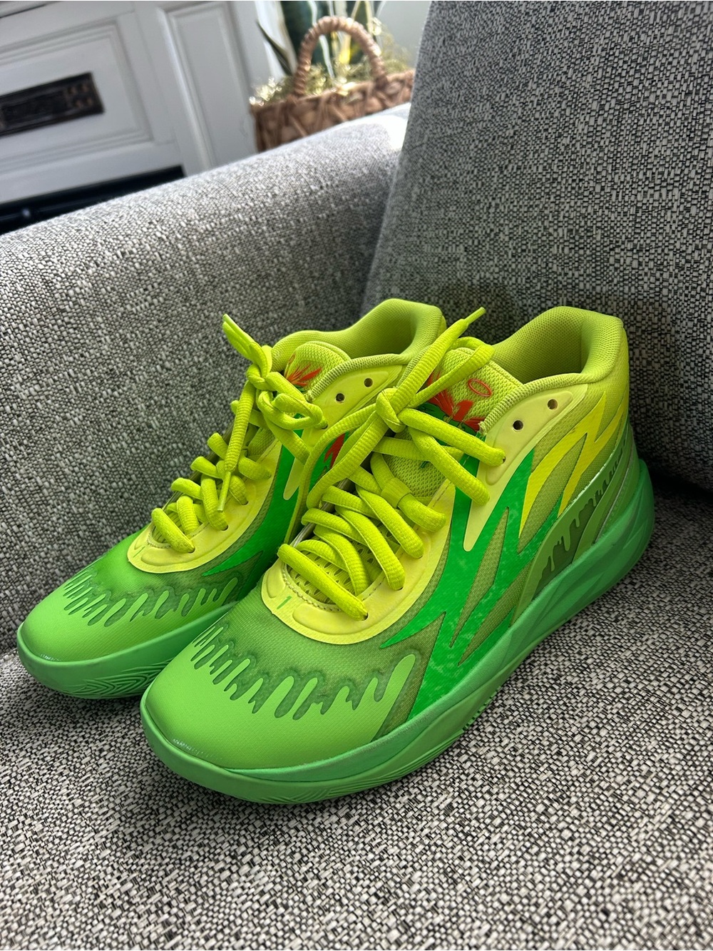 Puma Neon Lime Green Running Shoe